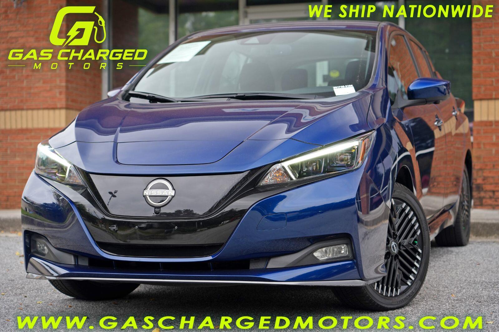 Deep Blue Pearl 2025 Nissan LEAF Hatchback Front-Wheel Drive Automatic