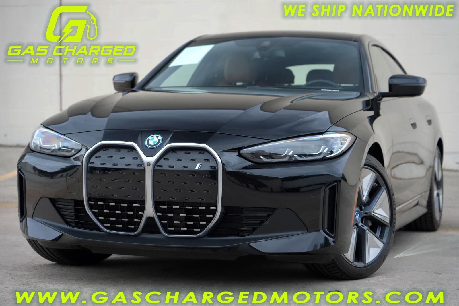 Jet Black 2023 BMW i4 Sedan Rear-Wheel Drive Automatic