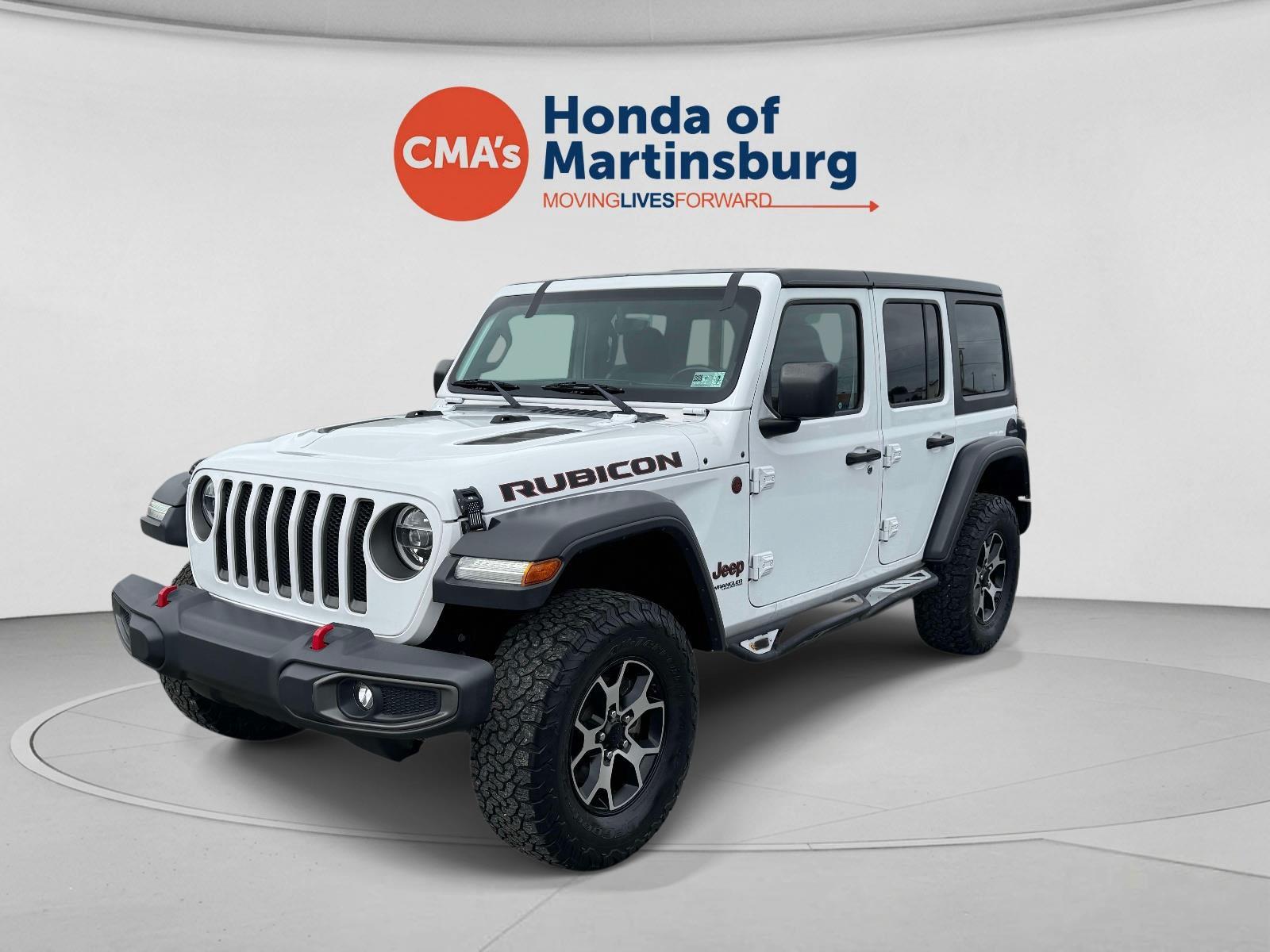 Bright White Clearcoat 2020 Jeep Wrangler SUV / Crossover Four-Wheel Drive 8-Speed Automatic