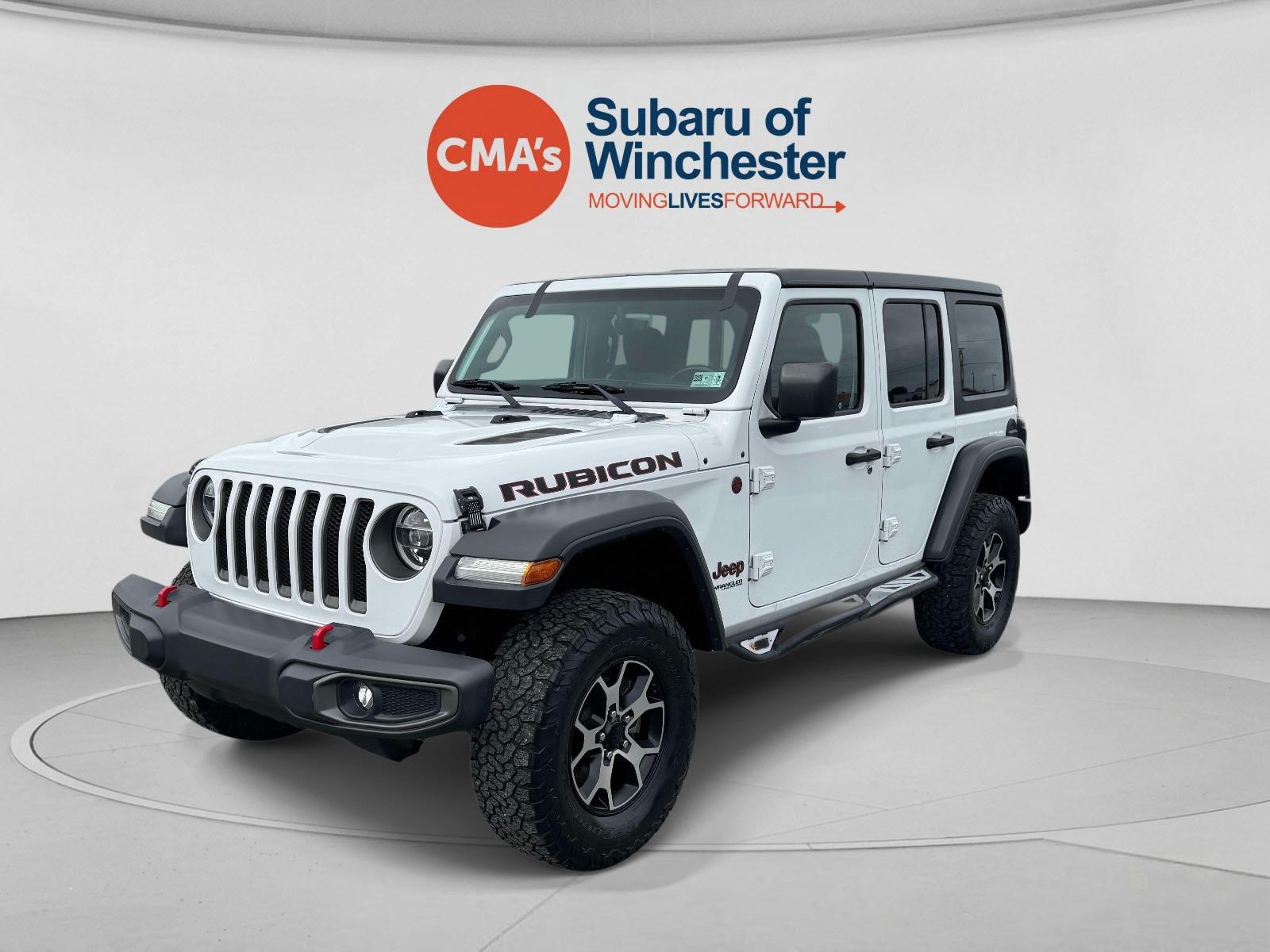Bright White Clearcoat 2020 Jeep Wrangler SUV / Crossover Four-Wheel Drive 8-Speed Automatic