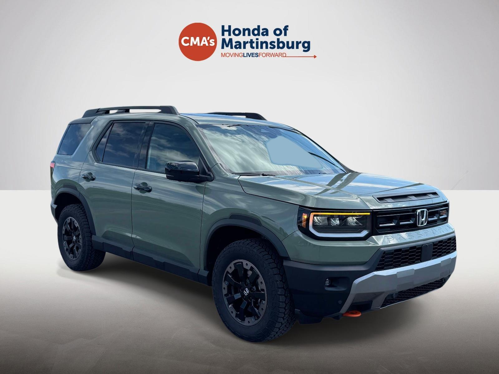 Ash Green Metallic 2026 Honda Passport SUV / Crossover All-Wheel Drive Automatic