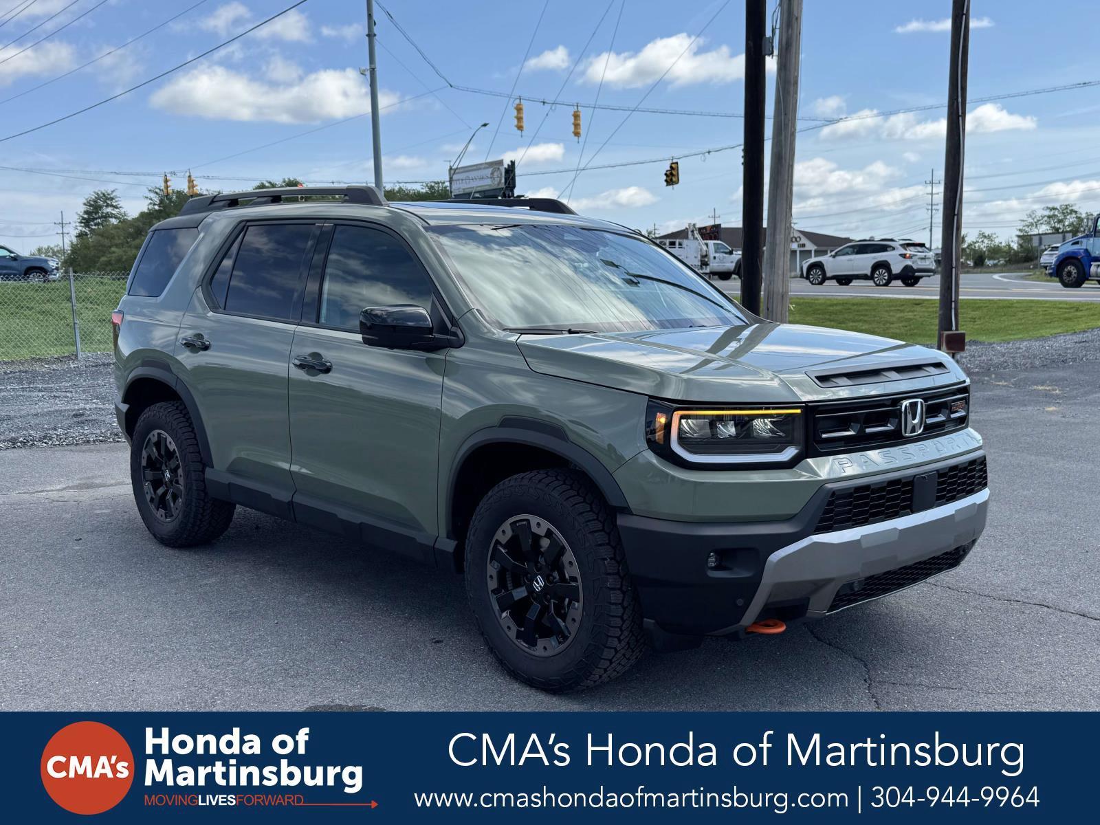 Ash Green Metallic 2026 Honda Passport SUV / Crossover All-Wheel Drive Automatic