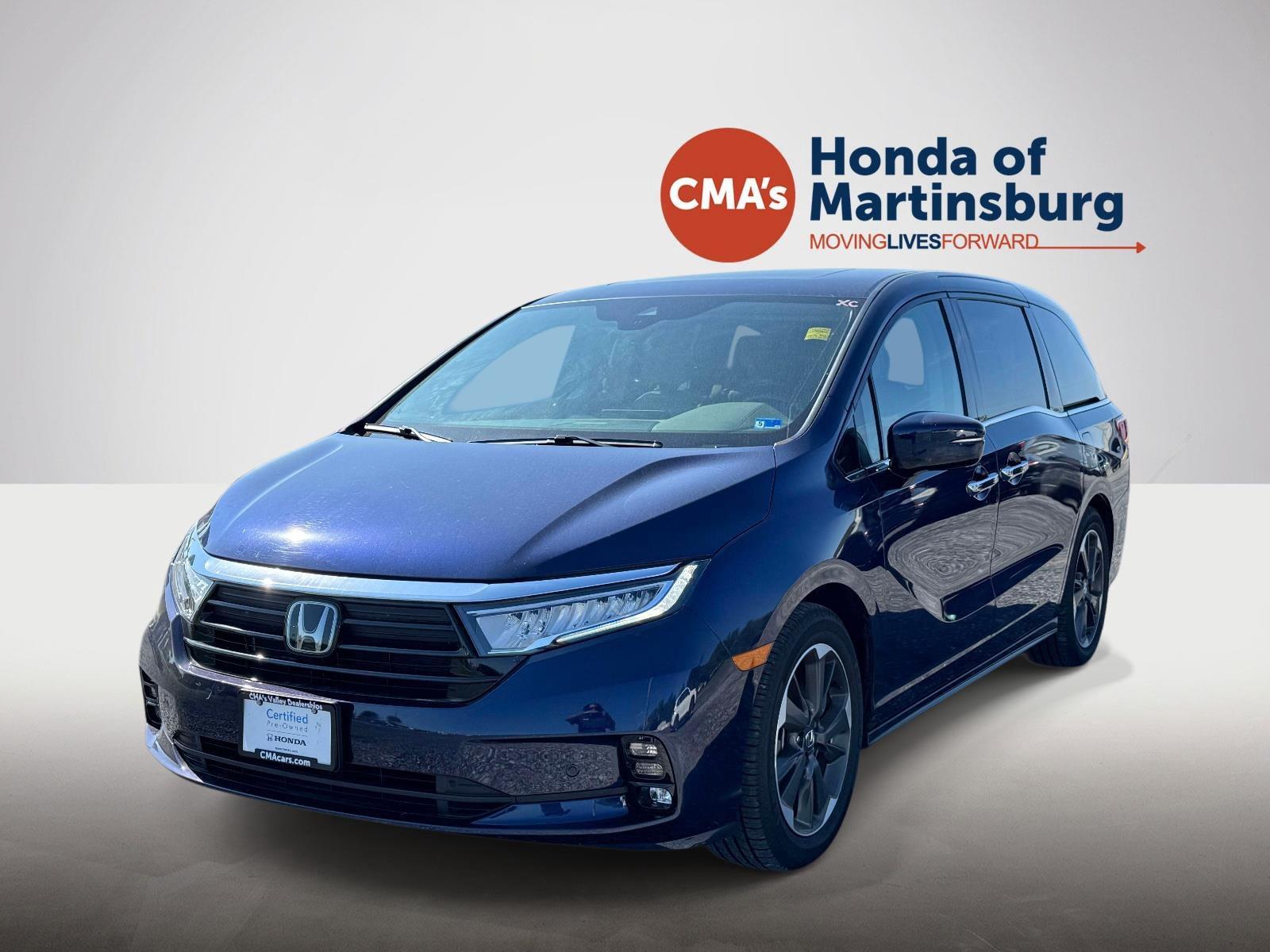 Black (Obsidian Blue Pearl) 2024 Honda Odyssey Minivan Front-Wheel Drive Automatic