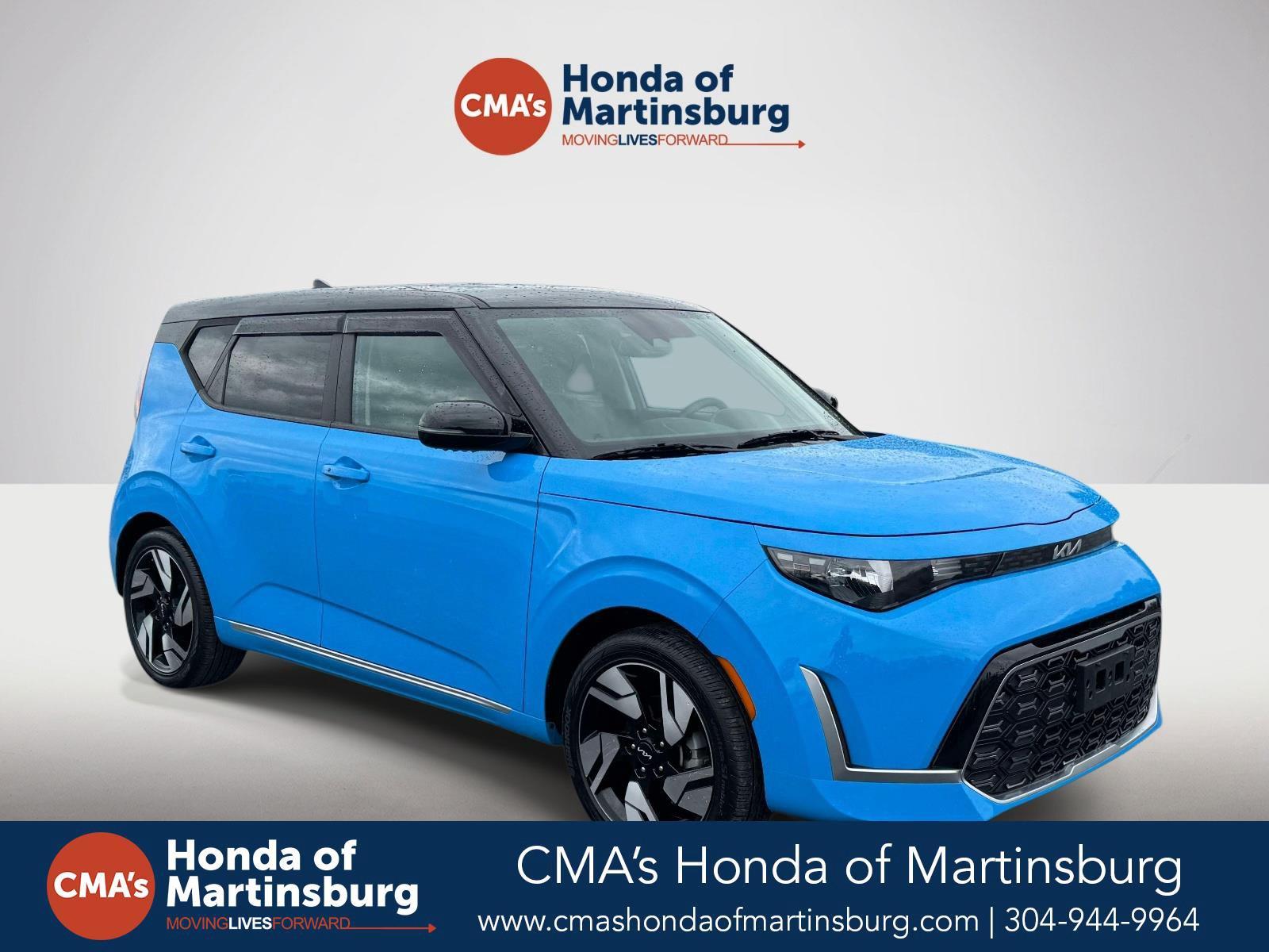 Surf Blue/Black Roof 2024 Kia Soul SUV / Crossover Front-Wheel Drive Continuously Variable Transmission