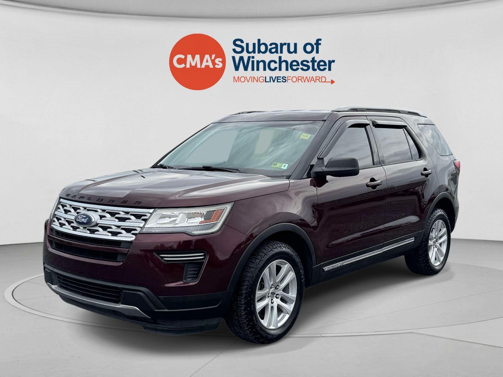 Red (Burgundy Velvet Metallic Tinted Clearcoat) 2019 Ford Explorer SUV / Crossover All-Wheel Drive 6-Speed Automatic