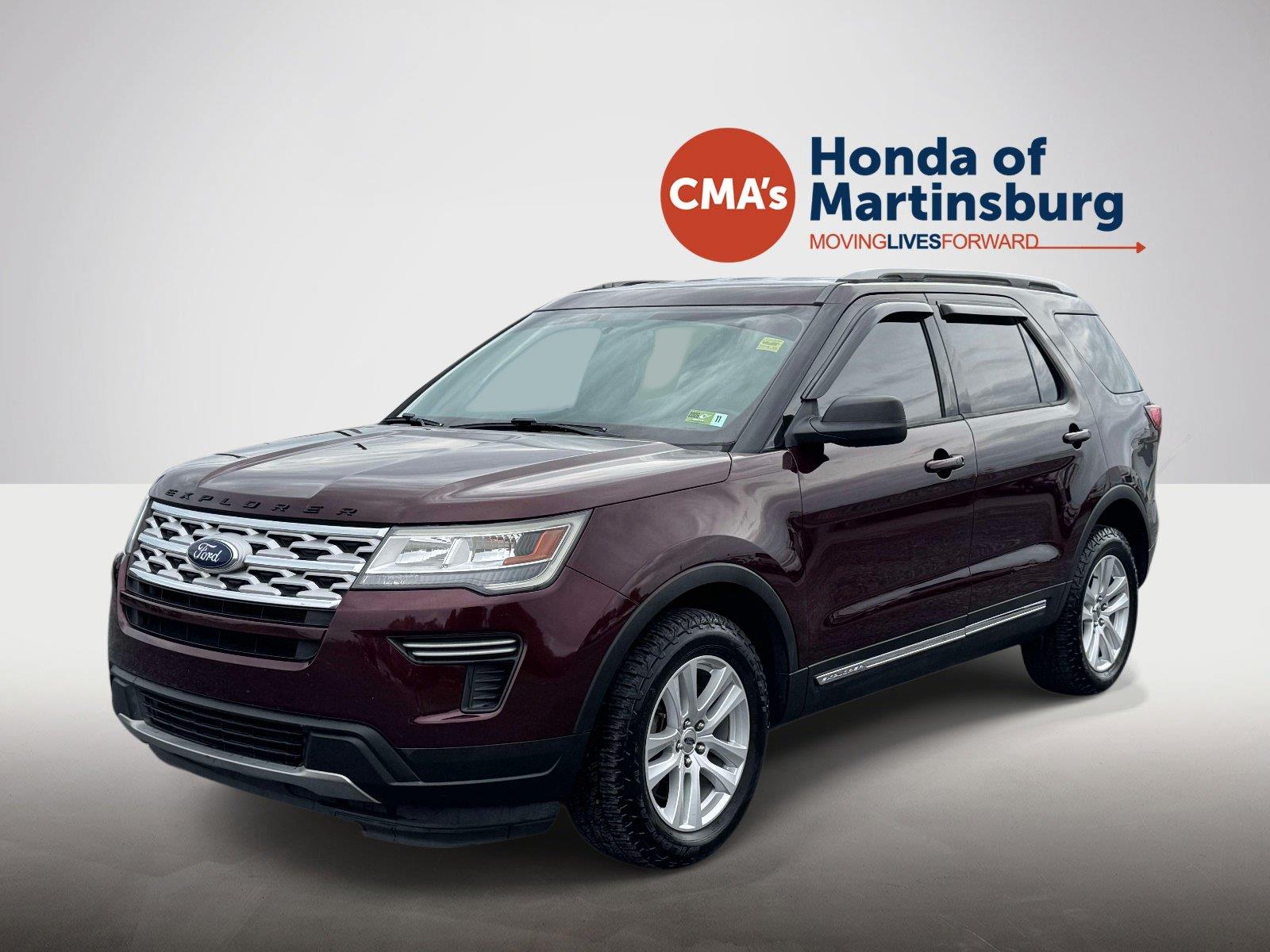 Red (Burgundy Velvet Metallic Tinted Clearcoat) 2019 Ford Explorer SUV / Crossover All-Wheel Drive 6-Speed Automatic