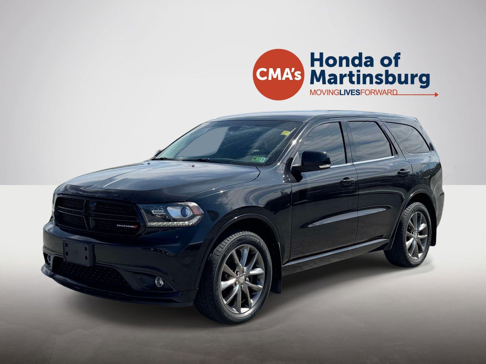 DB Black Crystal Clearcoat 2017 Dodge Durango SUV / Crossover All-Wheel Drive 8-Speed Automatic