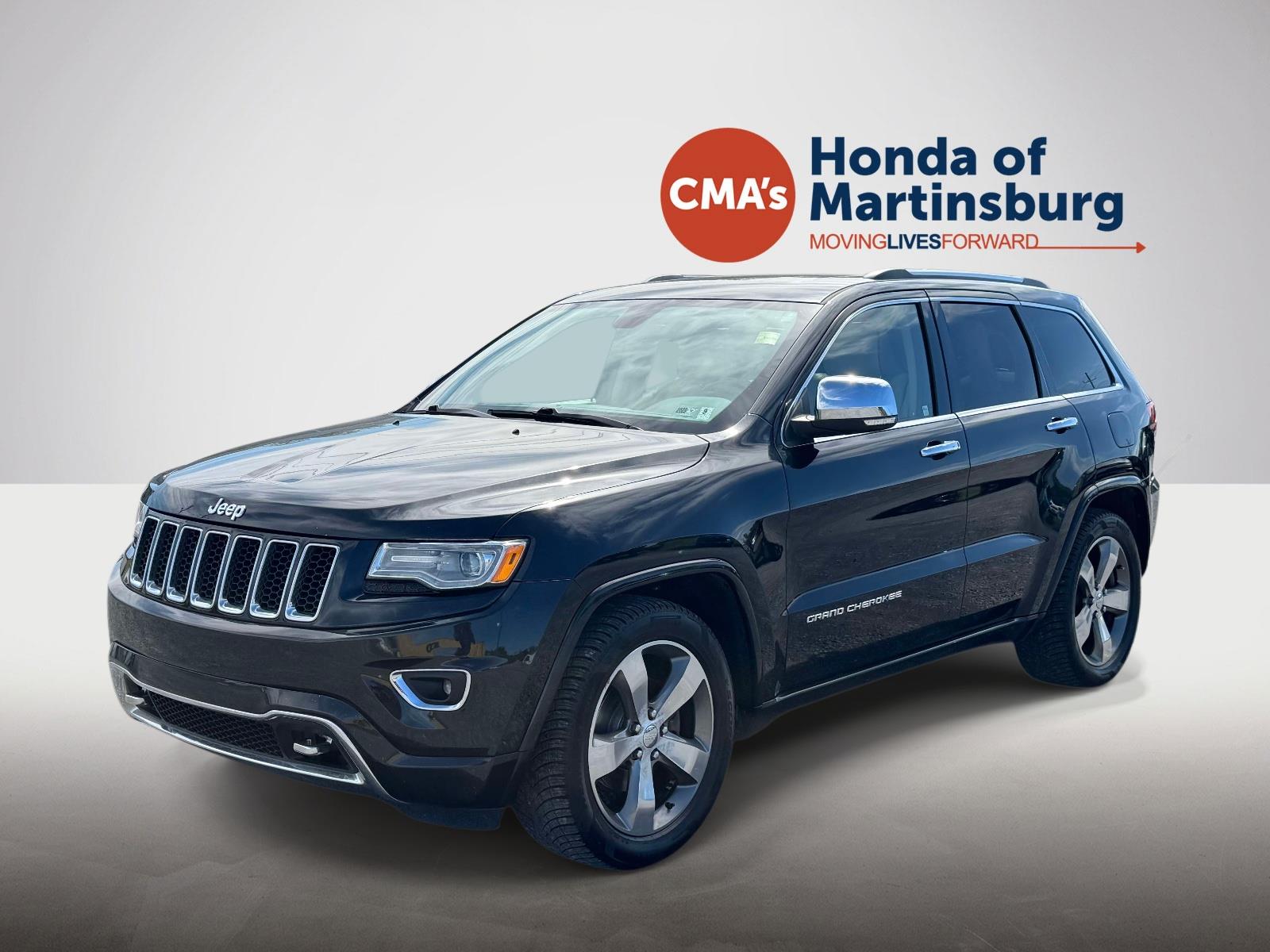 True Blue Pearlcoat 2015 Jeep Grand Cherokee SUV / Crossover Four-Wheel Drive 8-Speed Automatic
