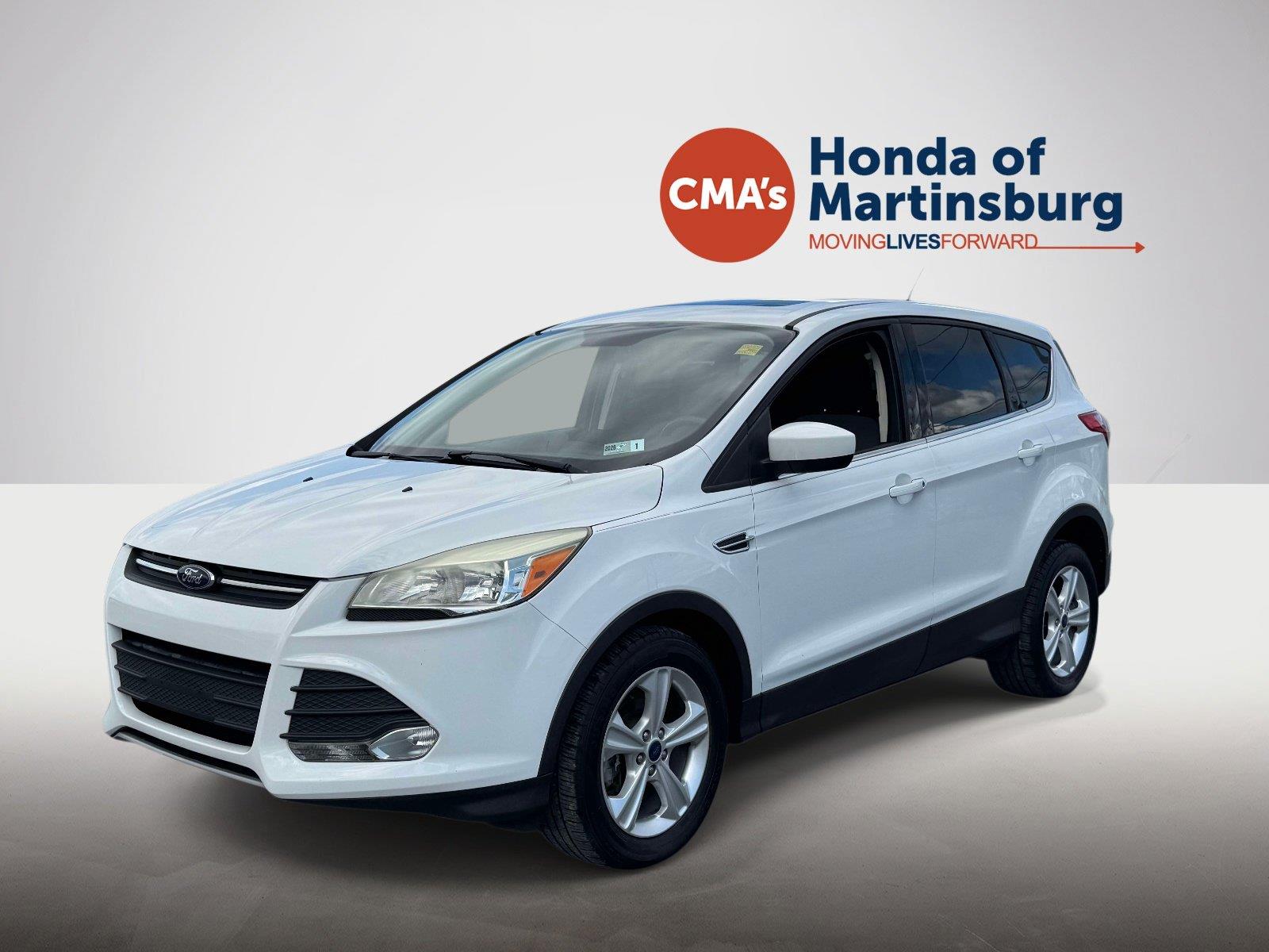 Oxford White 2014 Ford Escape SUV / Crossover All-Wheel Drive 6-Speed Automatic