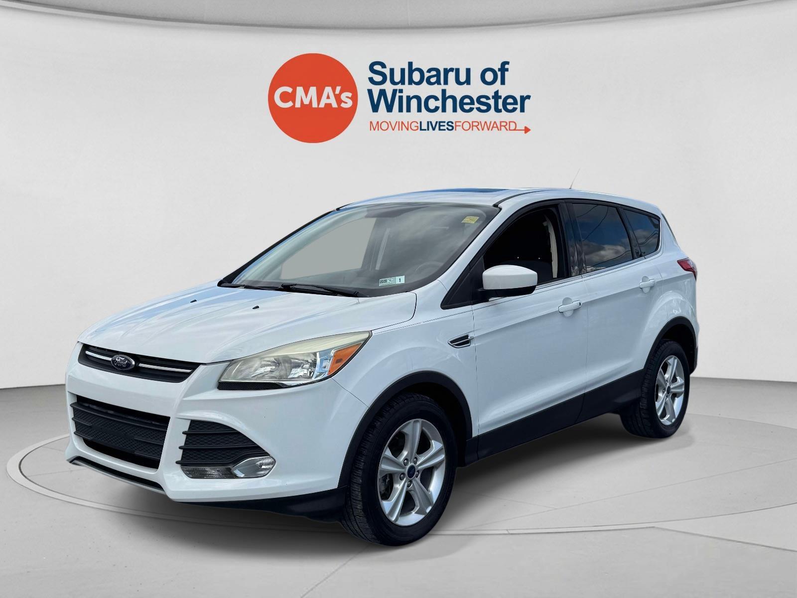 Oxford White 2014 Ford Escape SUV / Crossover All-Wheel Drive 6-Speed Automatic