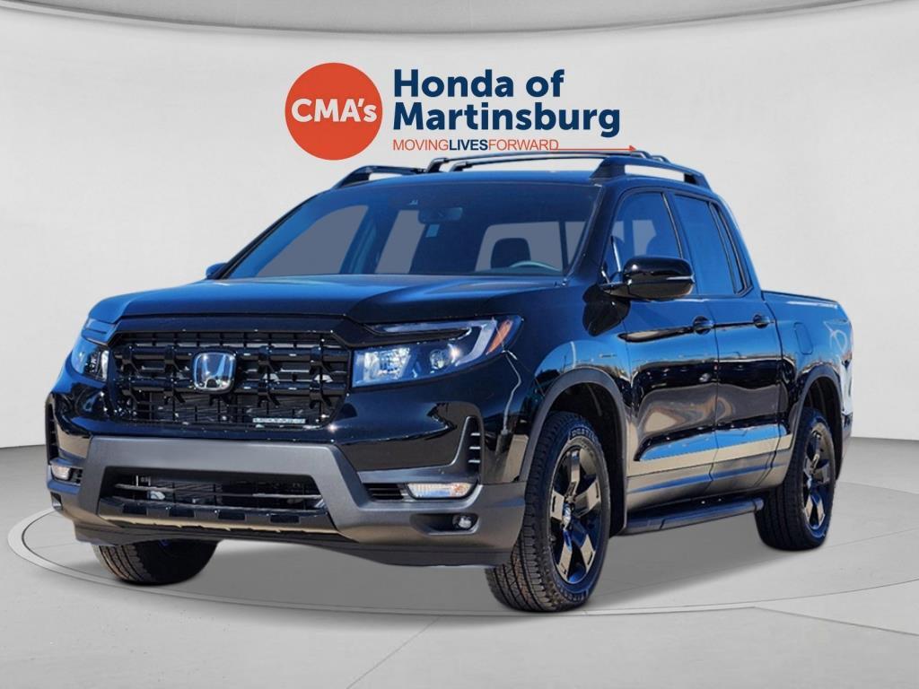 Crystal Black Pearl 2026 Honda Ridgeline Pickup Truck All-Wheel Drive Automatic