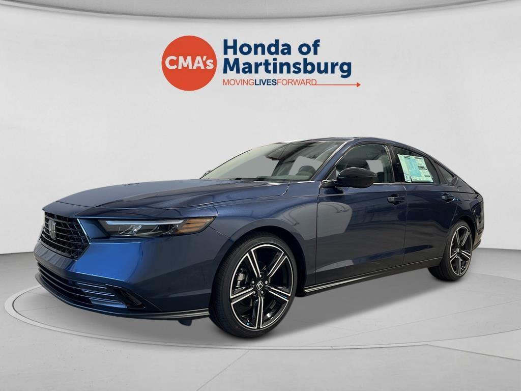 Canyon River Blue Metallic 2026 Honda Accord Sedan Front-Wheel Drive Continuously Variable Transmission