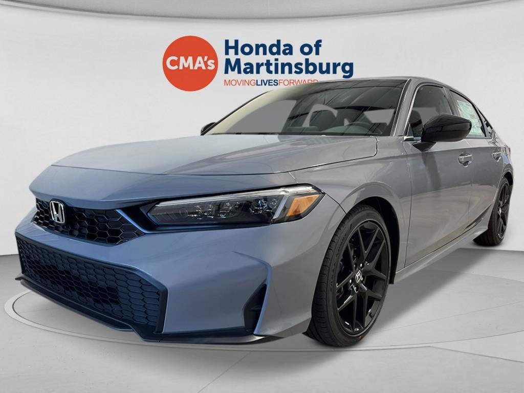 Urban Gray Pearl 2026 Honda Civic Sedan Front-Wheel Drive Continuously Variable Transmission
