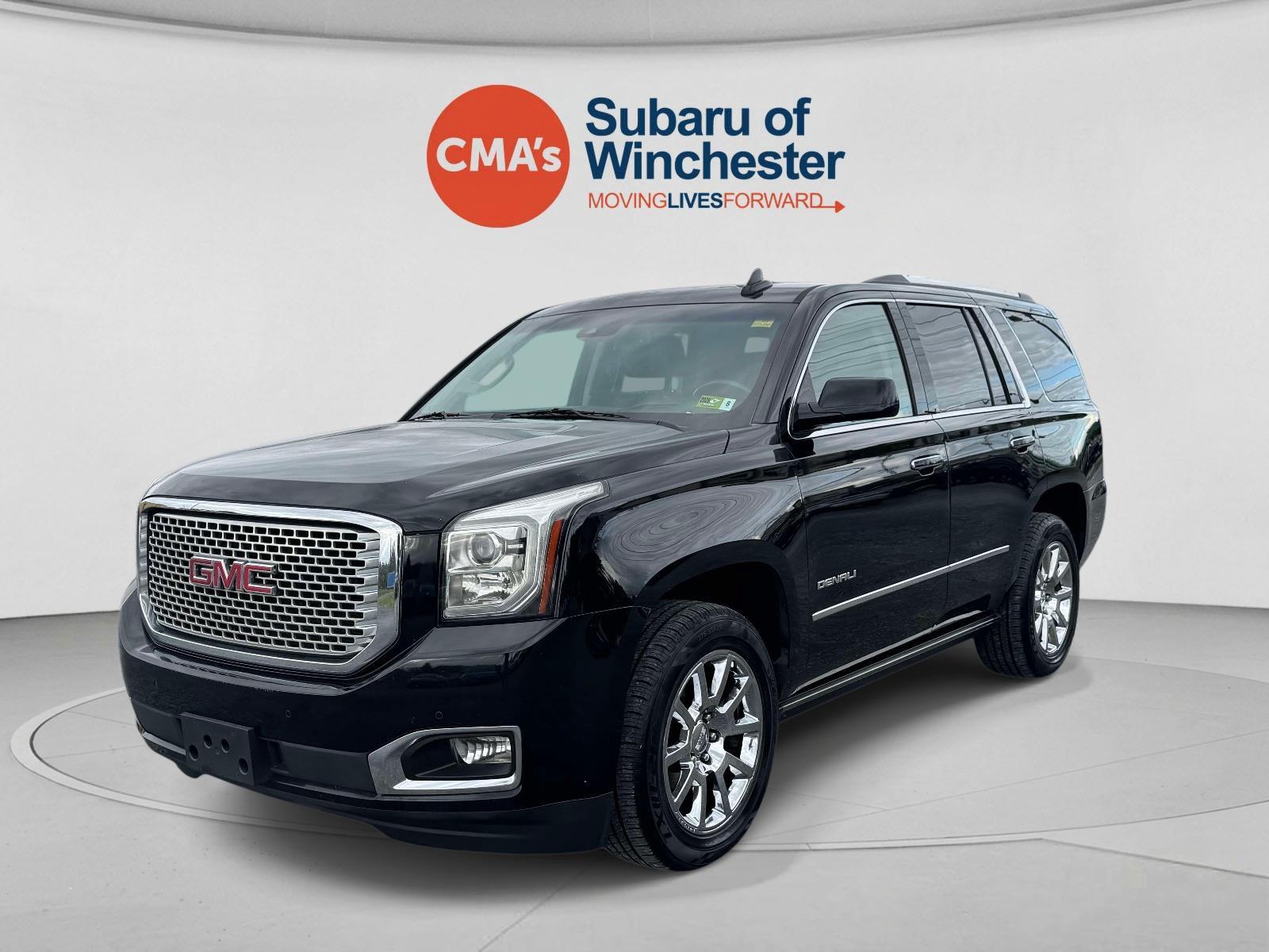 Onyx Black 2016 GMC Yukon SUV / Crossover Four-Wheel Drive 8-Speed Automatic
