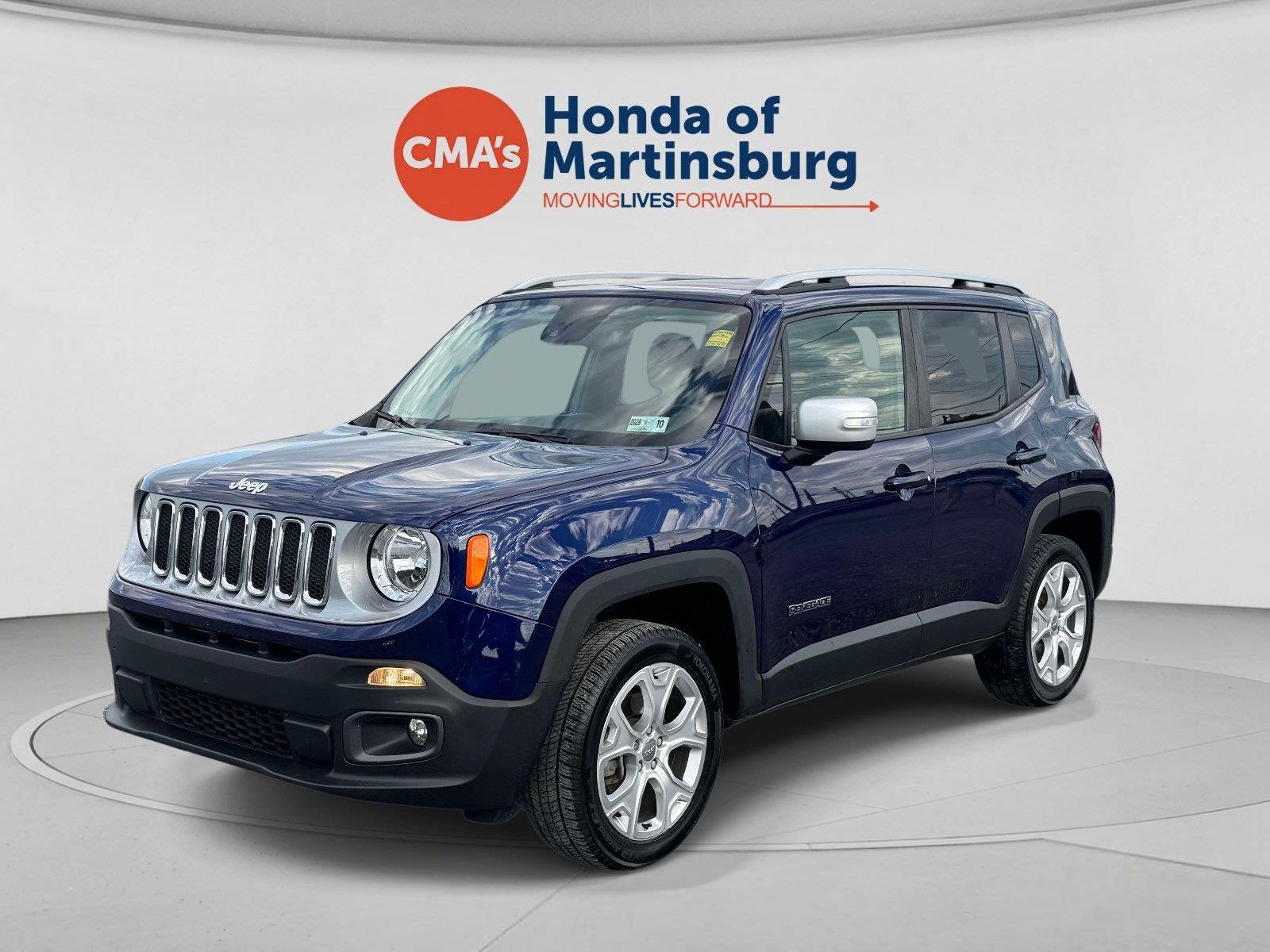 Jetset Blue 2016 Jeep Renegade SUV / Crossover Four-Wheel Drive 9-Speed Automatic