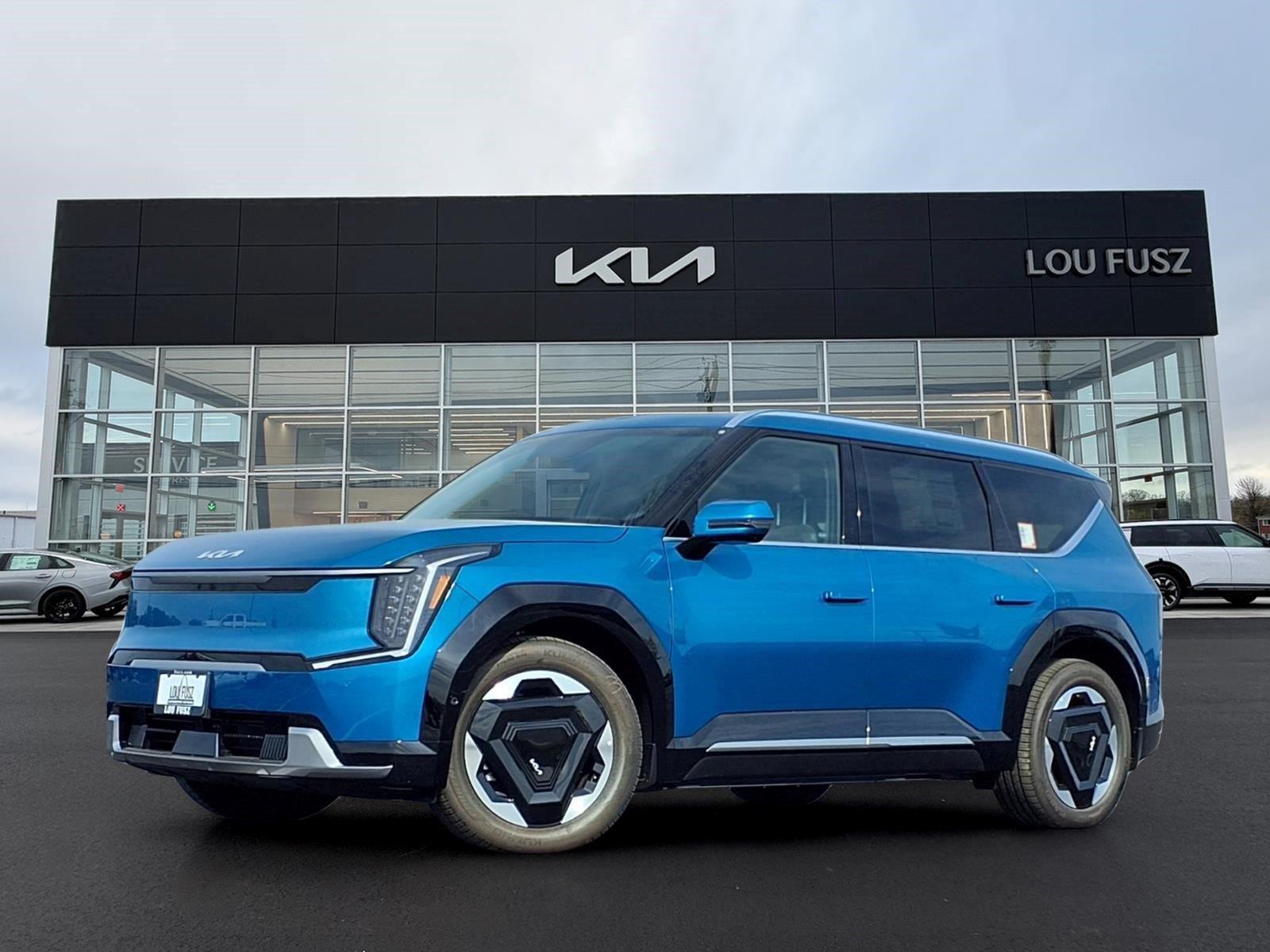 Ocean Blue 2026 Kia EV9 SUV / Crossover All-Wheel Drive 1-Speed Dual Clutch