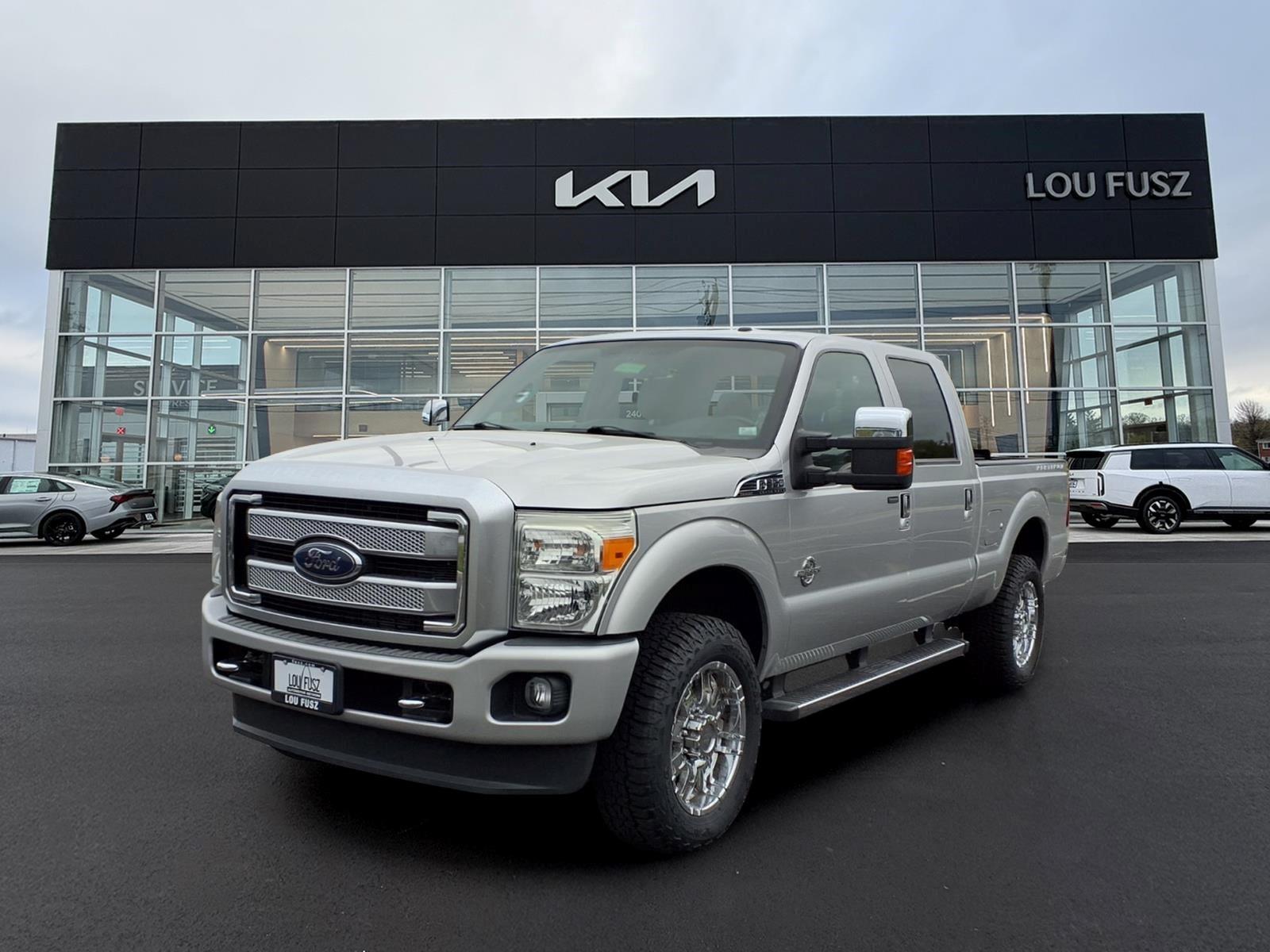 Ingot Silver Metallic 2015 Ford F-350 Super Duty Pickup Truck Four-Wheel Drive 6-Speed Automatic