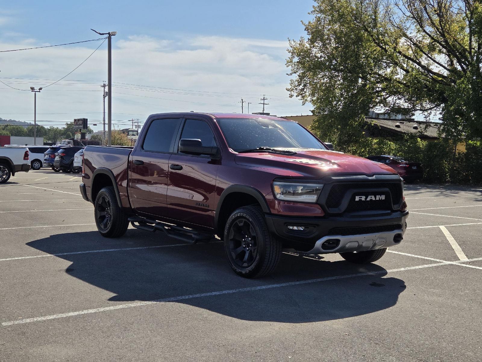 Delmonico Red Pearlcoat 2022 RAM 1500 Pickup Truck Four-Wheel Drive 8-Speed Automatic
