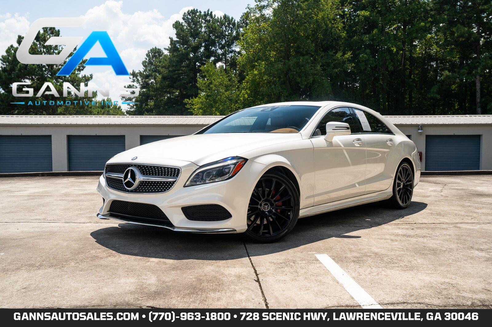 designo Diamond White Metallic 2016 Mercedes-Benz CLS Sedan Rear-Wheel Drive Automatic