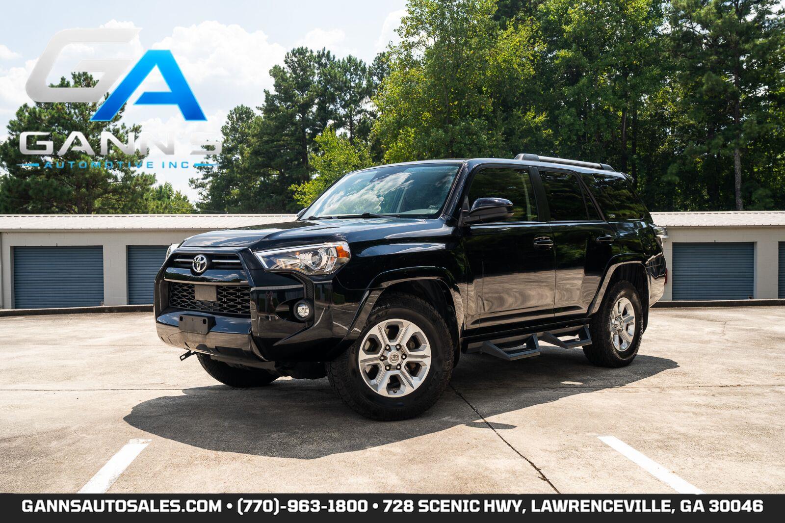 Midnight Black Metallic 2021 Toyota 4Runner SUV / Crossover 4X2 Automatic