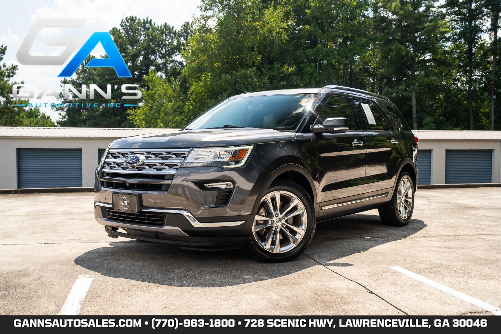 Gray (Magnetic) 2018 Ford Explorer SUV / Crossover Front-Wheel Drive 6-Speed Automatic