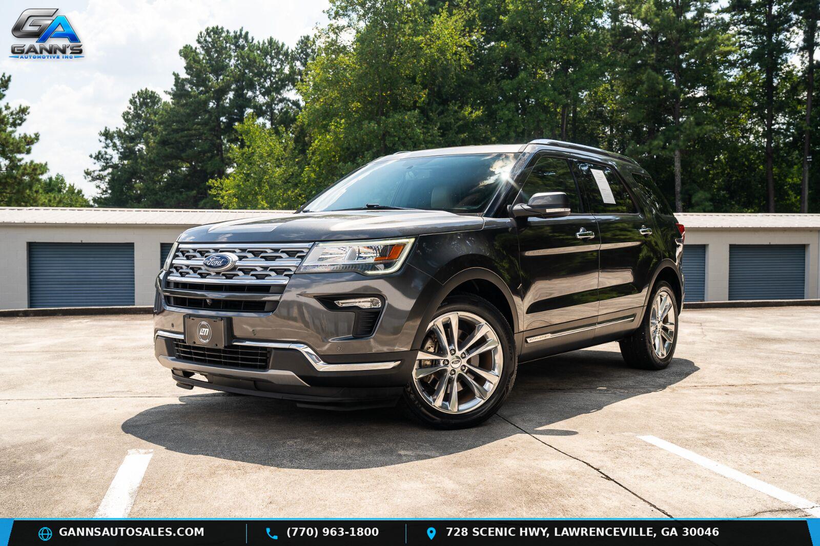Gray (Magnetic) 2018 Ford Explorer SUV / Crossover Front-Wheel Drive 6-Speed Automatic