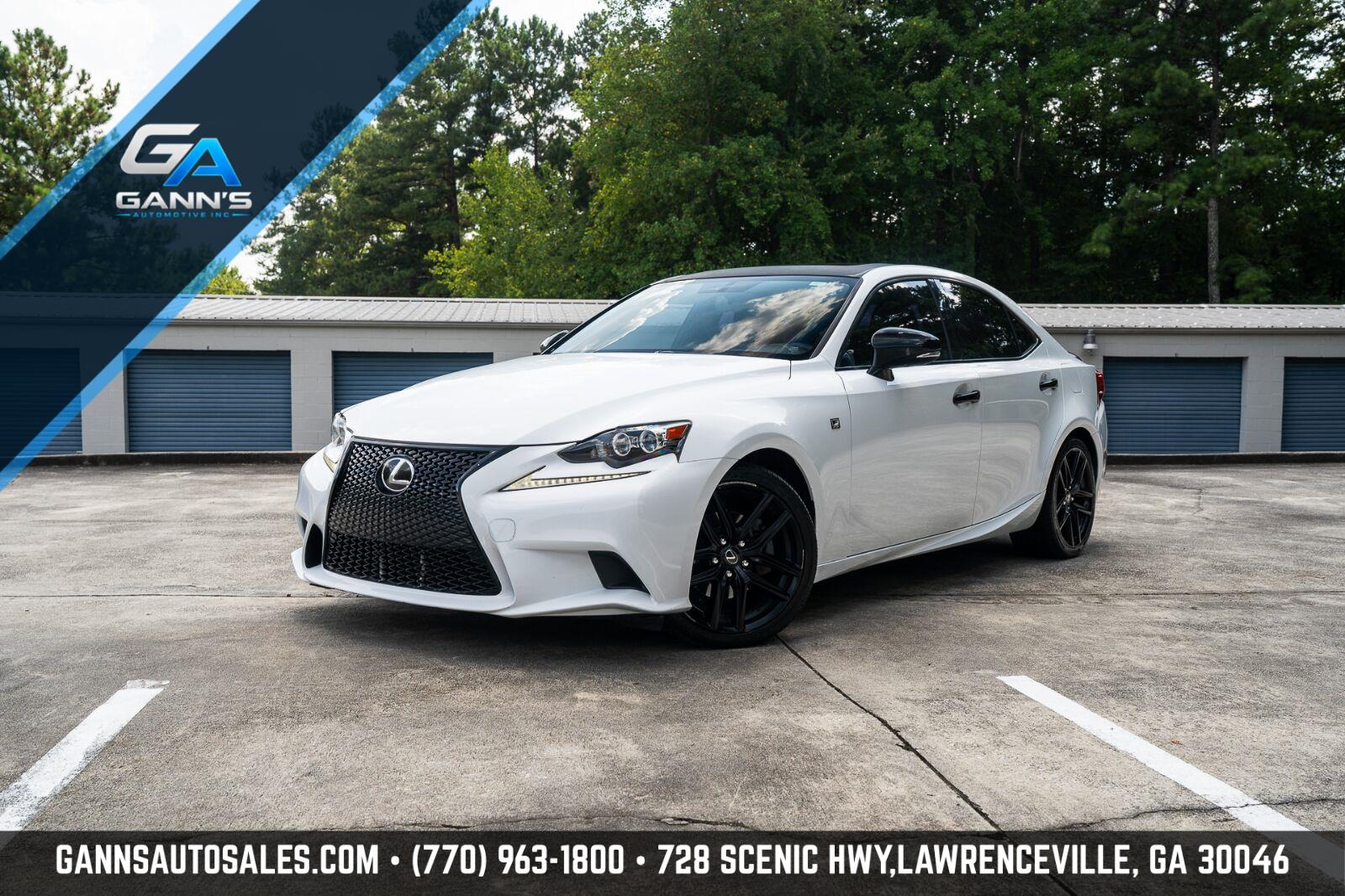 Ultra White 2015 Lexus IS Sedan All-Wheel Drive Automatic