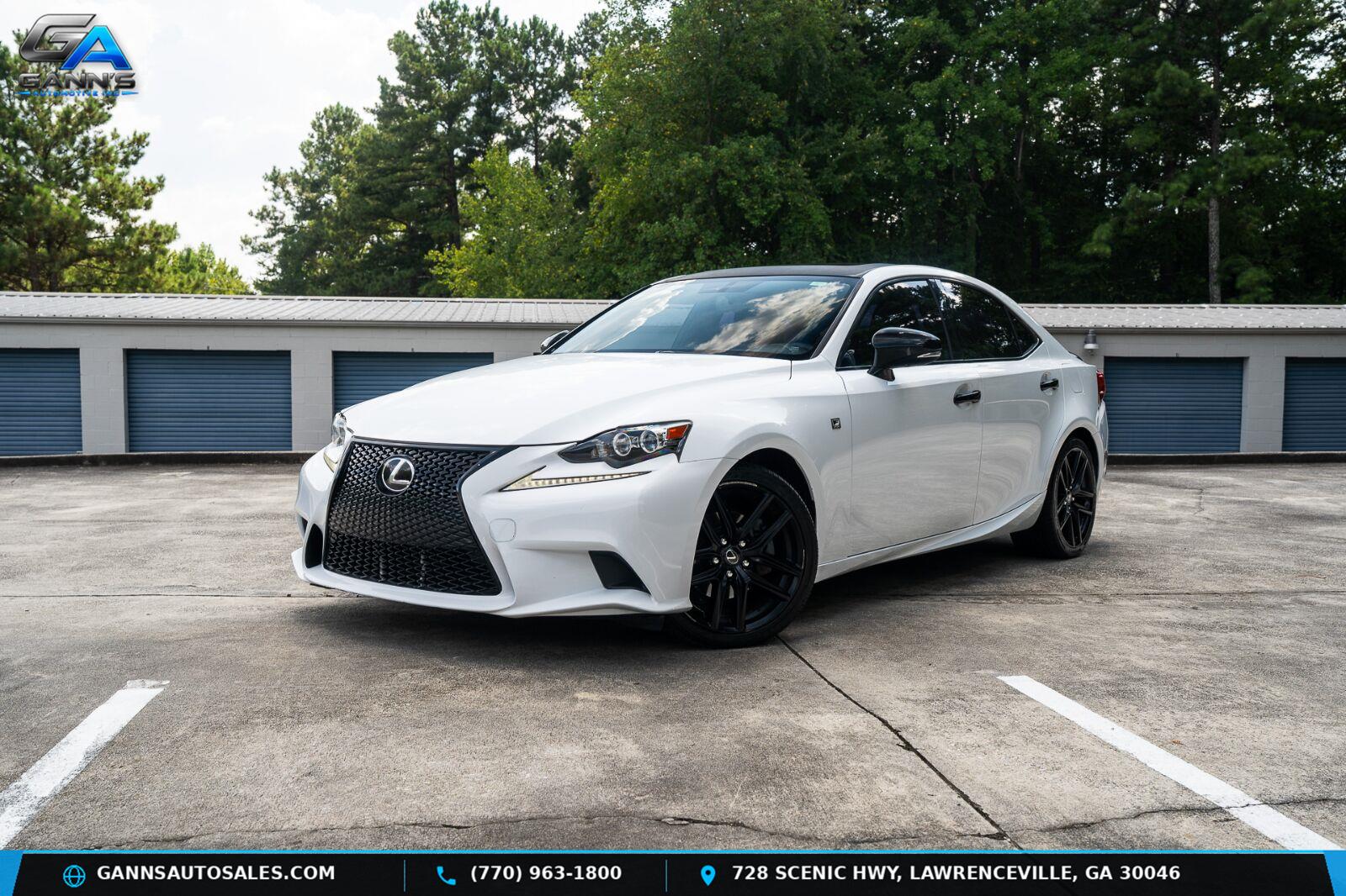 Ultra White 2015 Lexus IS Sedan All-Wheel Drive Automatic