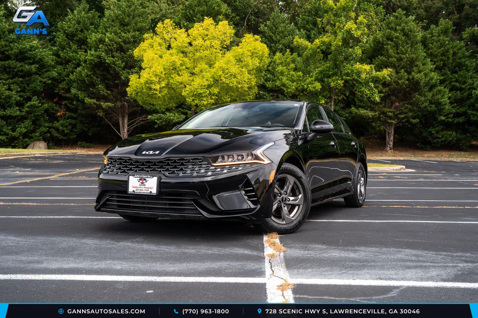 Ebony Black 2023 Kia K5 Sedan Front-Wheel Drive Automatic