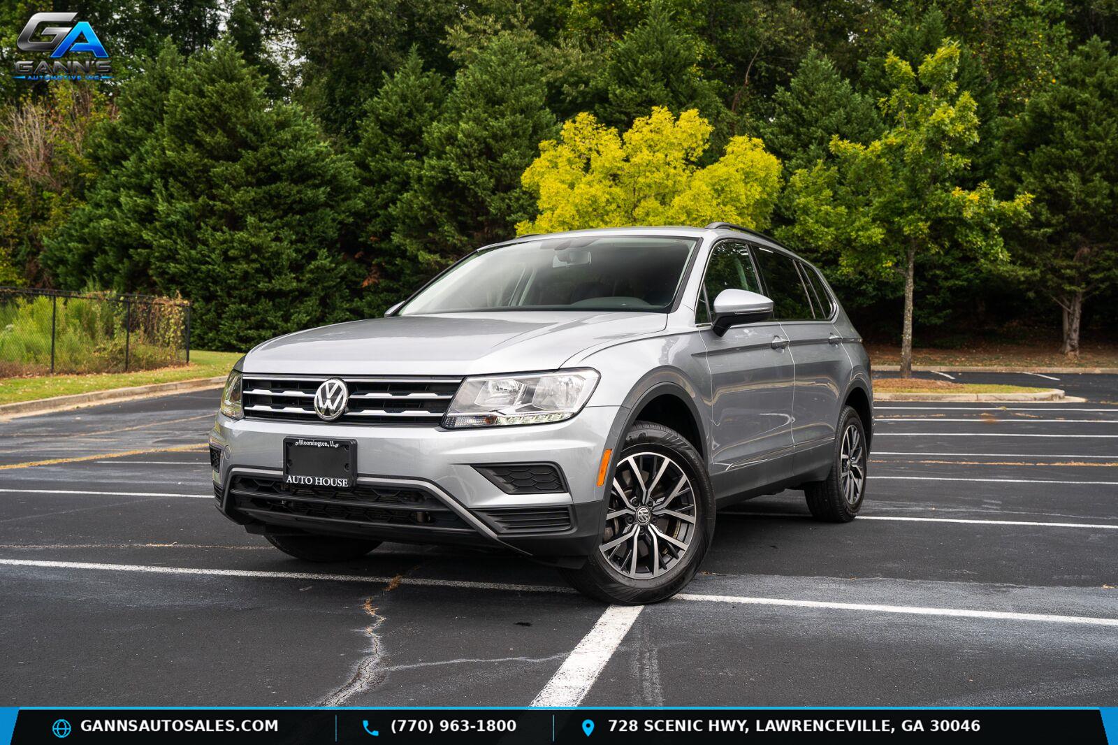 Pyrite Silver Metallic 2020 Volkswagen Tiguan SUV / Crossover All-Wheel Drive Automatic