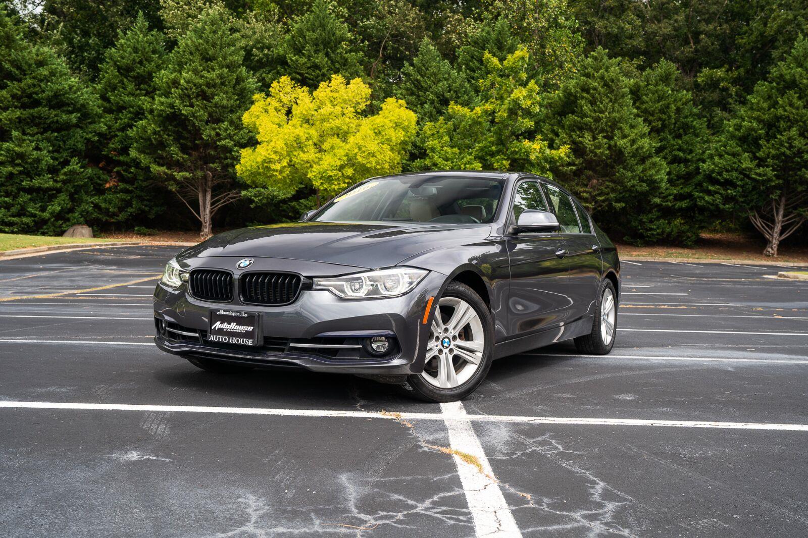 Mineral Gray Metallic 2016 BMW 3 Series Sedan All-Wheel Drive Automatic