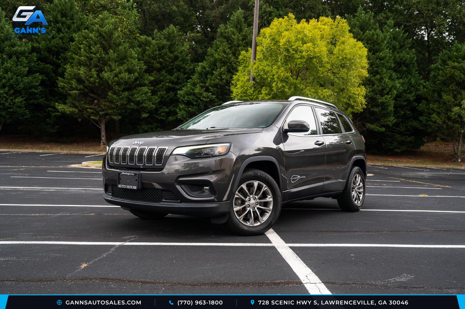 Gray (Granite Crystal Metallic Clearcoat) 2019 Jeep Cherokee SUV / Crossover Four-Wheel Drive 9-Speed Automatic