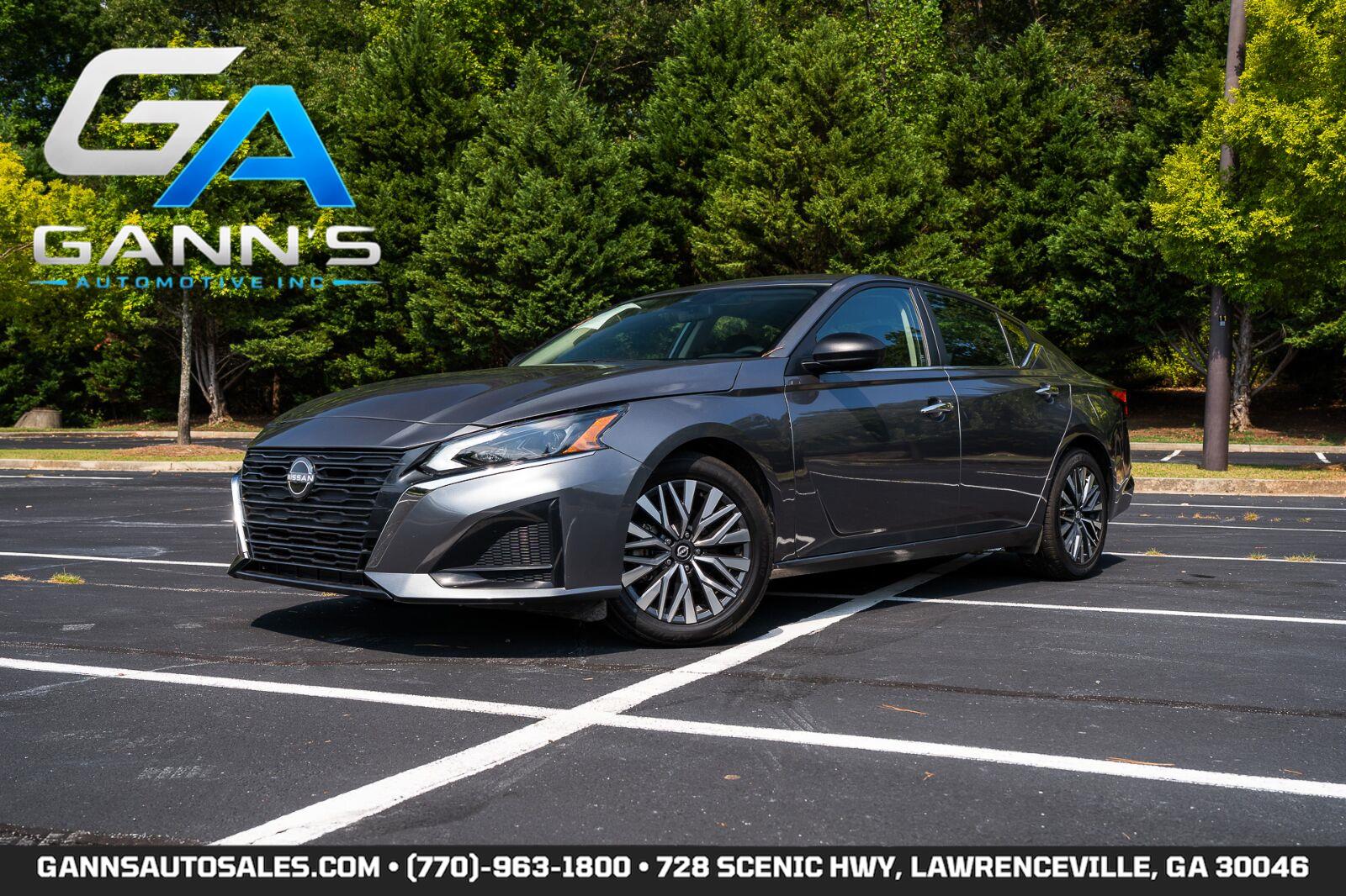 Gray (Gun Metallic) 2024 Nissan Altima Sedan Front-Wheel Drive Continuously Variable Transmission