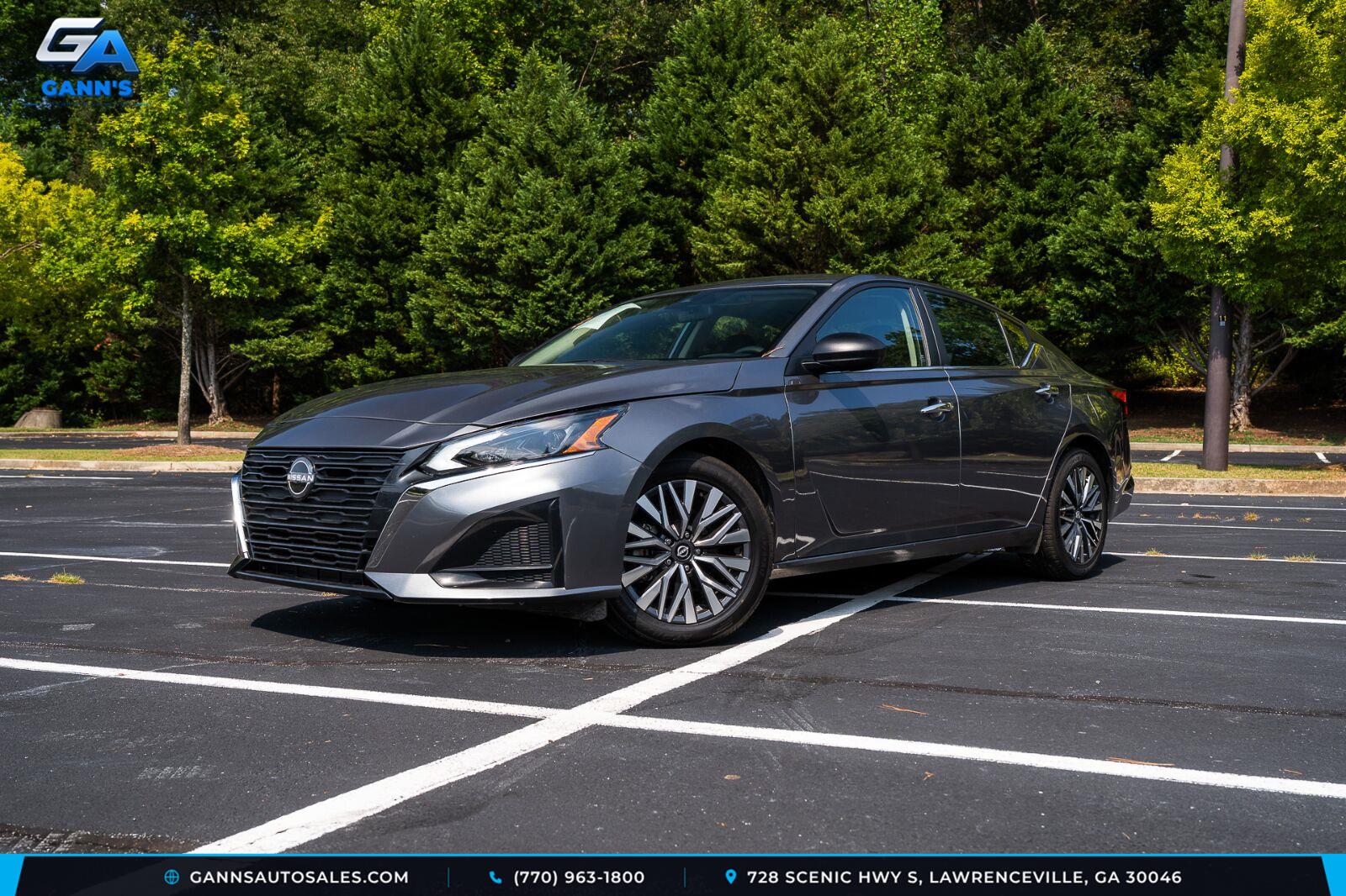 Gray (Gun Metallic) 2024 Nissan Altima Sedan Front-Wheel Drive Continuously Variable Transmission