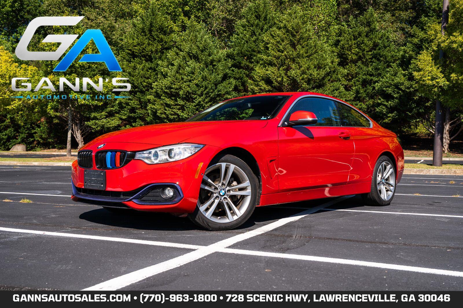 Melbourne Red Metallic 2017 BMW 4 Series Coupe All-Wheel Drive Automatic