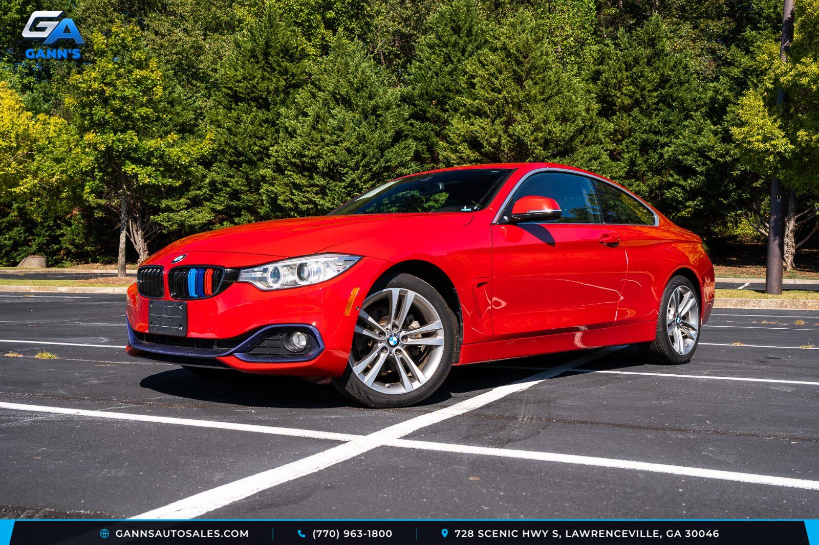 2017 BMW 4 Series Rojo (Melbourne Red Metallic) Coupé Tracción en las cuatro ruedas Automática