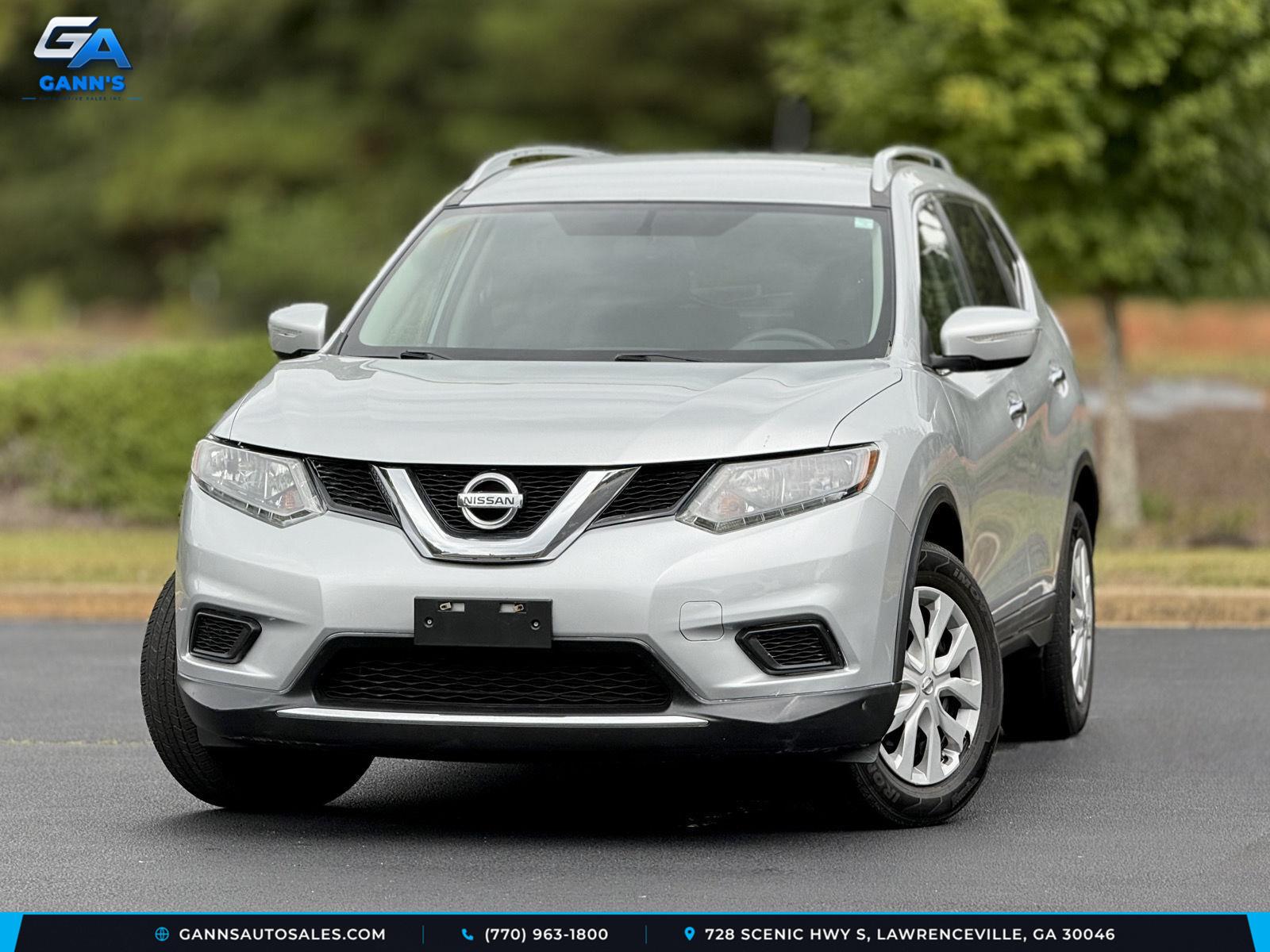 Brilliant Silver 2014 Nissan Rogue SUV / Crossover All-Wheel Drive Continuously Variable Transmission
