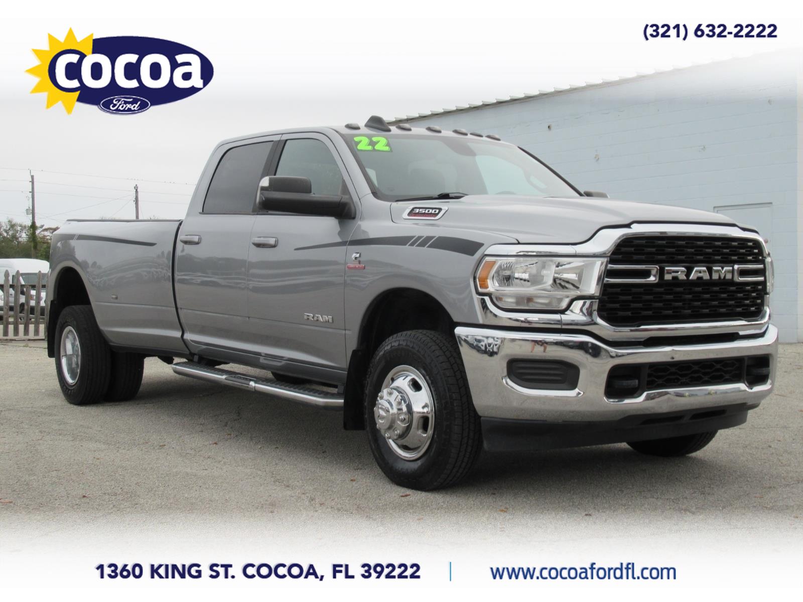 2022 RAM 3500 Big Horn Crew Cab LB DRW 4WD