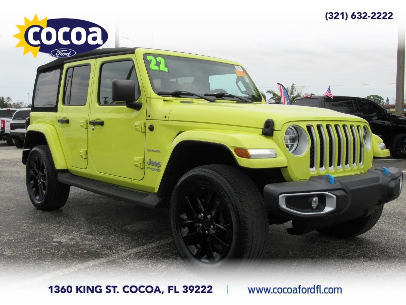 2022 Jeep Wrangler 4xe Sahara 4WD