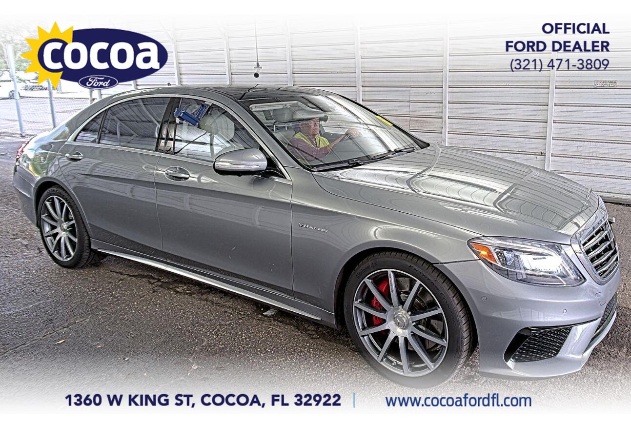  2015 Mercedes-Benz S-Class S 63 AMG   