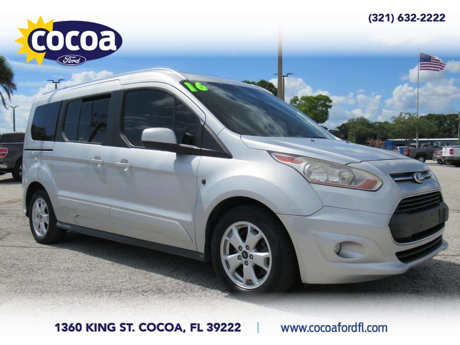 2016 Ford Transit Connect Wagon Titanium LWB FWD with Rear Liftgate