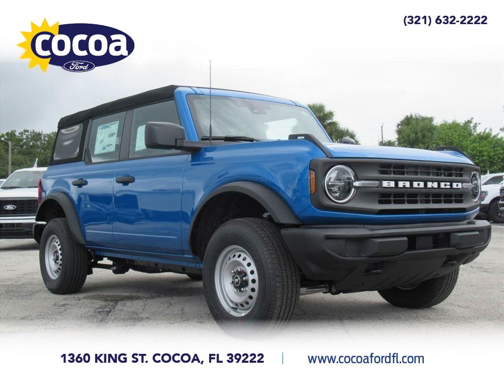 Velocity Blue Metallic 2025 Ford Bronco SUV / Crossover Four-Wheel Drive Automatic