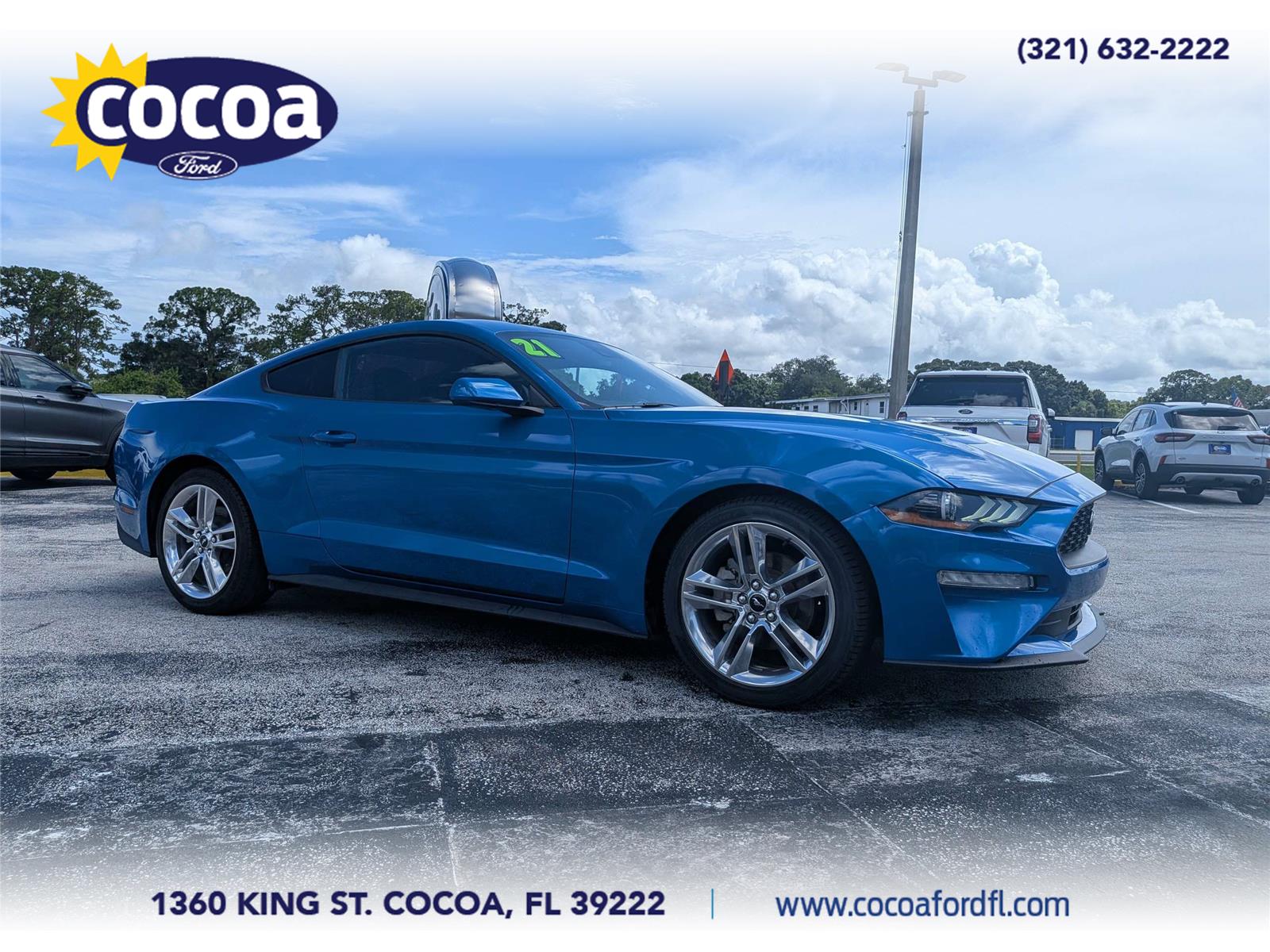  2021 Ford Mustang EcoBoost Coupe RWD   