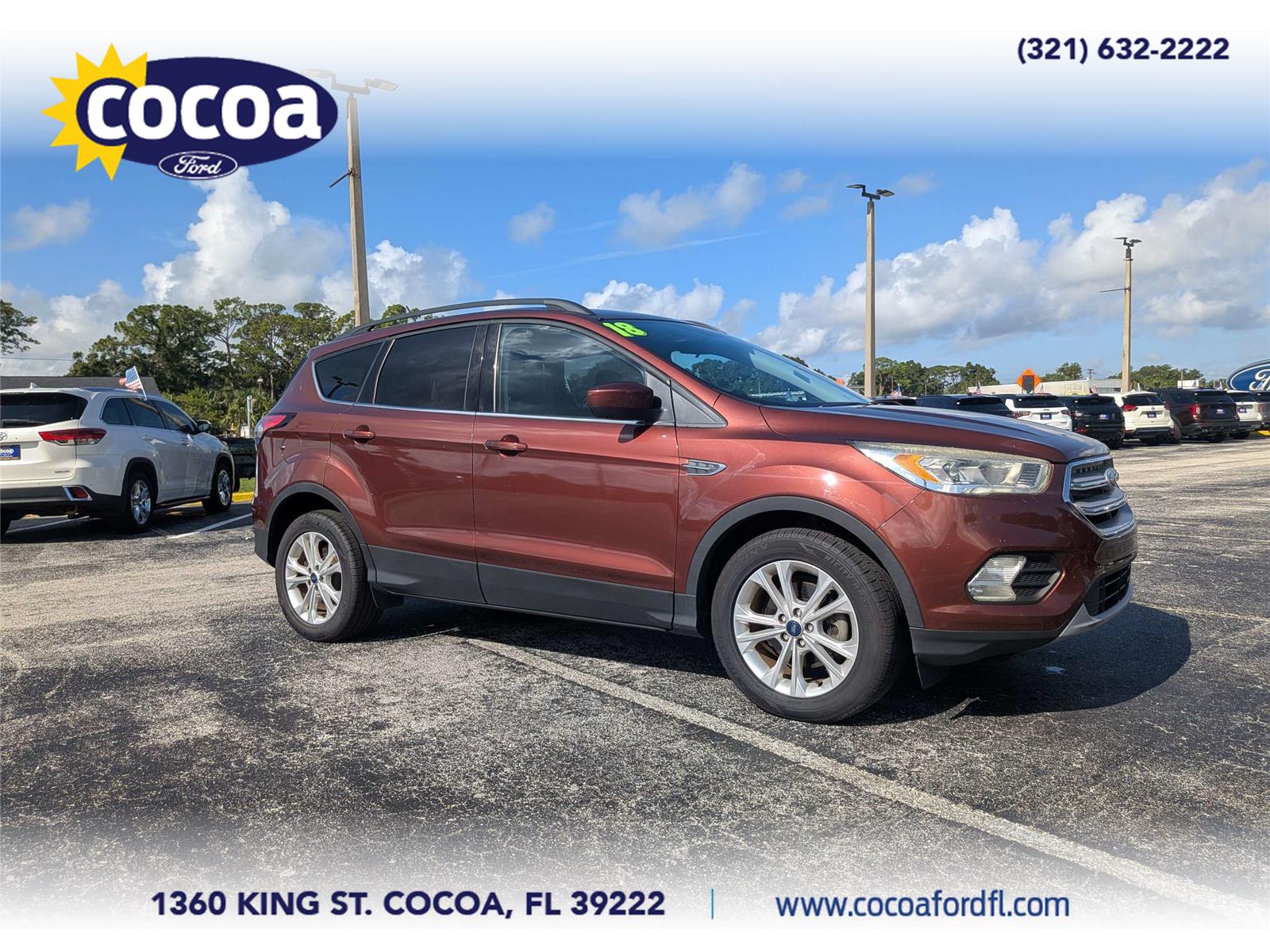  2018 Ford Escape SEL FWD   