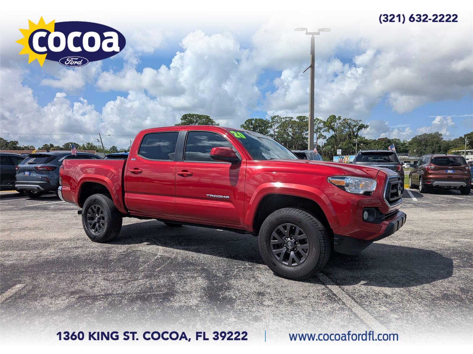 2020 Toyota Tacoma SR5 V6 Double Cab RWD