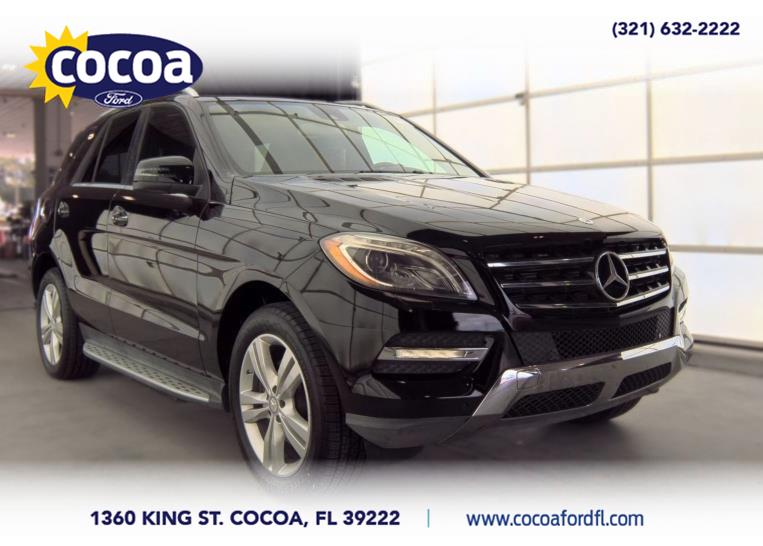Black 2013 Mercedes-Benz M-Class SUV / Crossover Rear-Wheel Drive Automatic