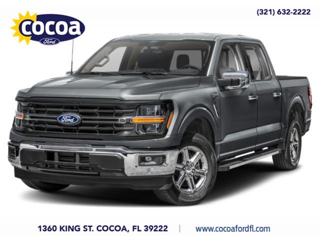 Carbonized Gray Metallic 2025 Ford F-150 Pickup Truck Four-Wheel Drive Automatic