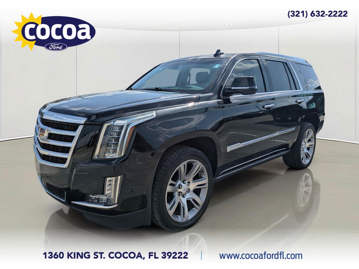 Black 2018 Cadillac Escalade SUV / Crossover Four-Wheel Drive Automatic