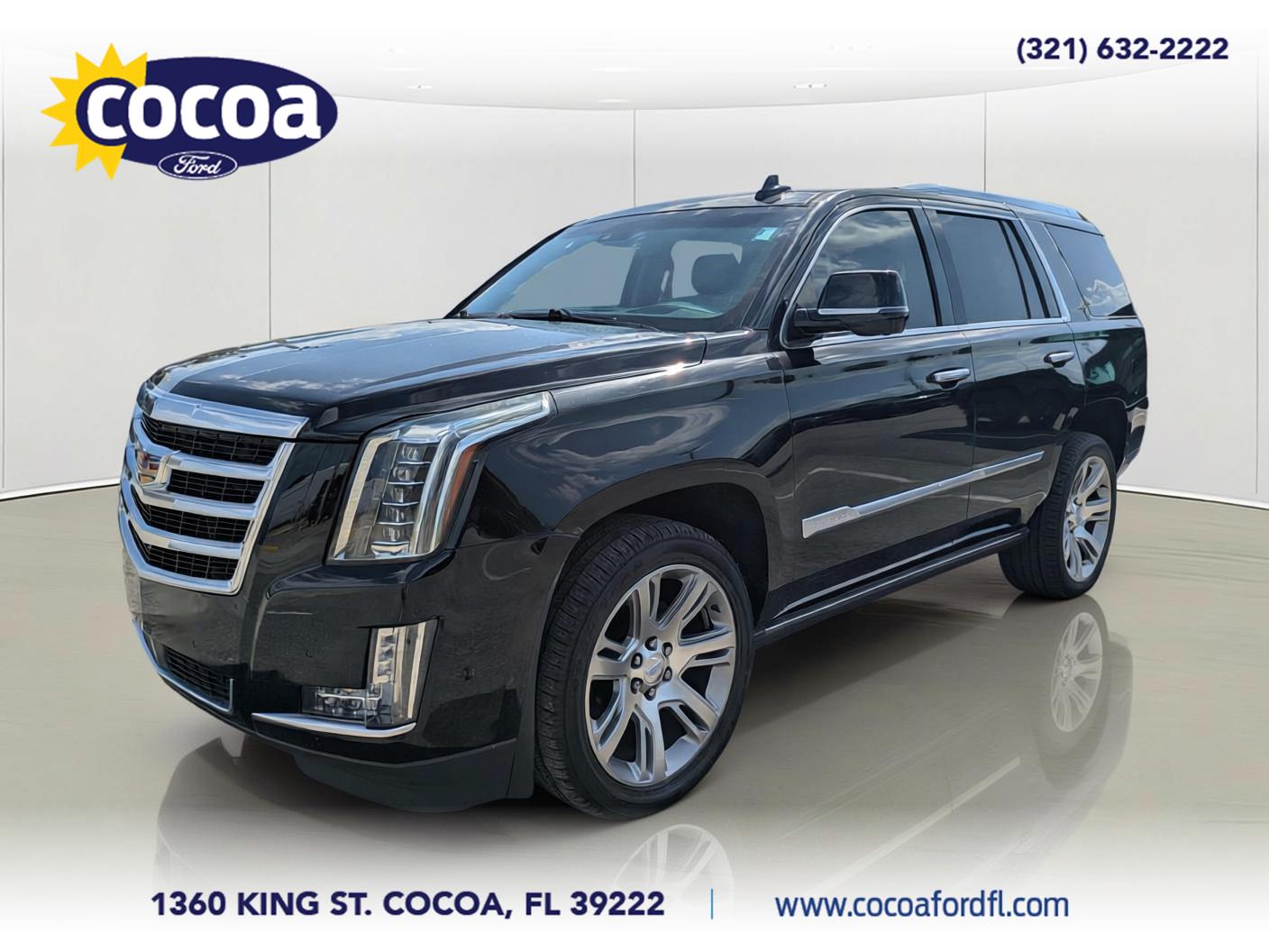 Black 2018 Cadillac Escalade SUV / Crossover Four-Wheel Drive Automatic
