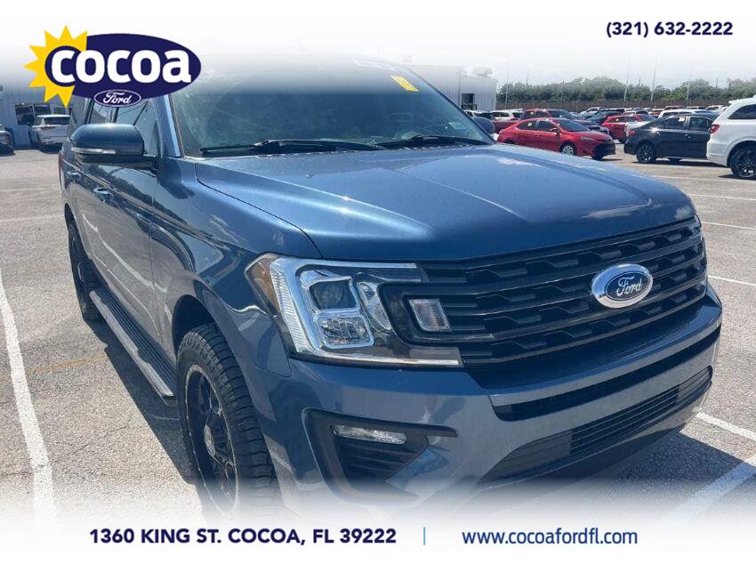 Blue 2020 Ford Expedition SUV / Crossover 4X2 Automatic